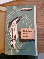 Nederland maakt textiel boekje, J. Huiskam, Ophalen of Verzenden, 20e eeuw of later, Gelezen