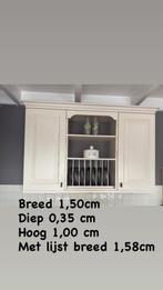 Keuken wandkast, Huis en Inrichting, Keuken | Complete keukens, Ophalen, Gebruikt, Crème