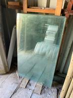 6 Glasplaten kas, 102x60cm, hoekje beschadigd, Doe-het-zelf en Verbouw, Ophalen, Gebruikt, Minder dan 80 cm, 80 tot 120 cm