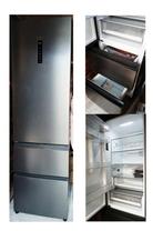Koelvriescombinatie HAIER HTW5618CNMP, Ophalen, 200 liter of meer, Met aparte vriezer, 160 cm of meer
