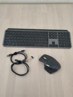 Logitech MX Key S + MX master 3S, Computers en Software, Muizen, Rechtshandig, Overige typen, Ophalen of Verzenden, Zo goed als nieuw