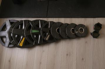 Lifemaxx Olympische halter schijven – 107,5 kg – 50 mm beschikbaar voor biedingen