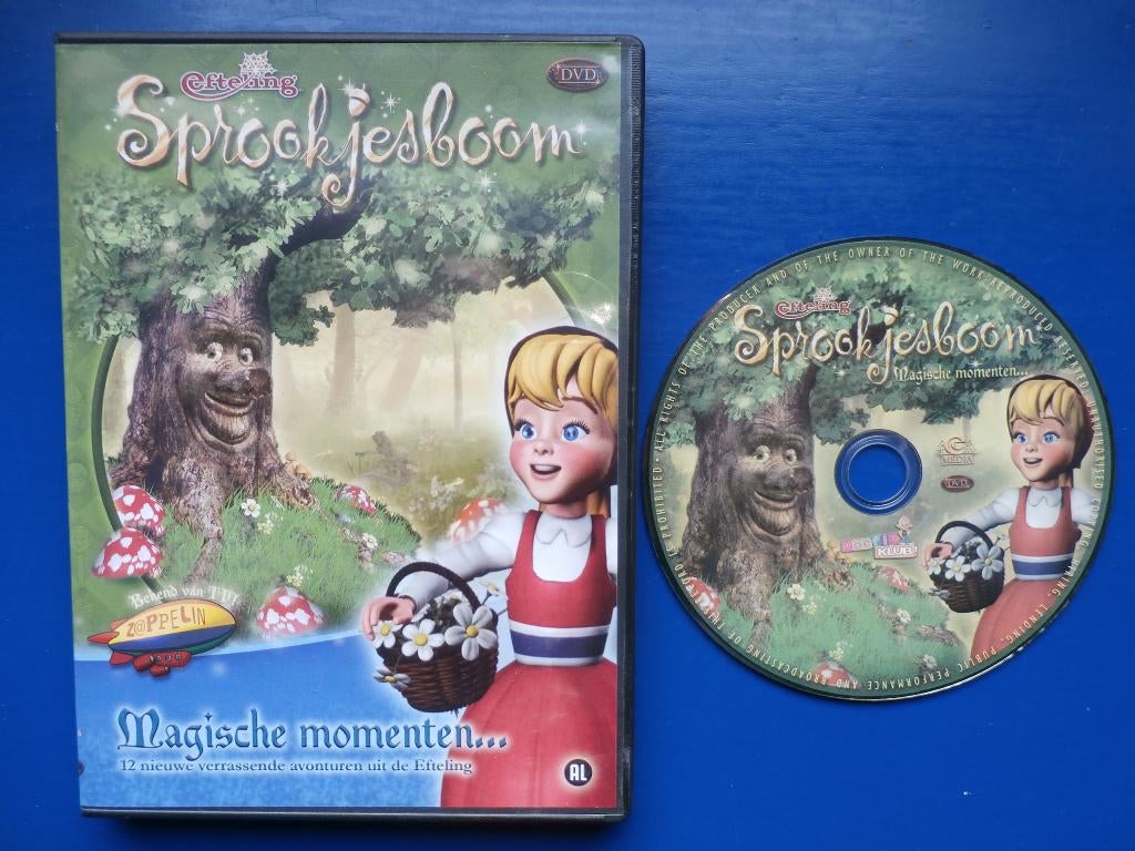 Efteling + 2 dvds + sprookjesboom + magische momenten ... , Gebruikt, Alle leeftijden, Overige genres, Ophalen of Verzenden