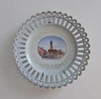 Antiek bordje met de vuurtoren van Texel., Antiek en Kunst, Antiek | Keramiek en Aardewerk, Ophalen of Verzenden