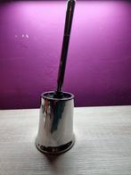 Chrome Toiletborstel met Houder, Nieuw, Ophalen of Verzenden, Minder dan 10 liter, Metaal