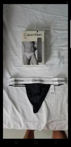 Icon cotton stretch CK thong, Kleding | Heren, Ondergoed, Ophalen of Verzenden, Zwart