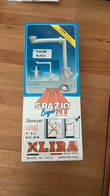 Spazio Bagno Lira sifon (nieuw in doos) beschikbaar voor biedingen