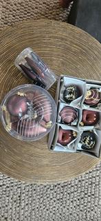 Kerstballen donker paarse kleur, Diversen, Kerst, Ophalen