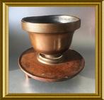 Antiek koperen pijpcomfoor, Antiek en Kunst, Ophalen of Verzenden, Koper