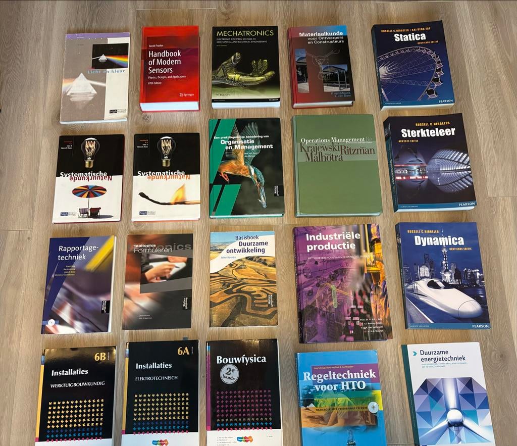 Werktuigbouw, Technische Bedrijfskunde boeken, Boeken, Studieboeken en Cursussen, Zo goed als nieuw, HBO, Beta, Ophalen of Verzenden