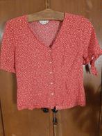 Leuke Rode Blouse met Print - Maat M, Maat 38/40 (M), Lindex, Ophalen of Verzenden, Zo goed als nieuw