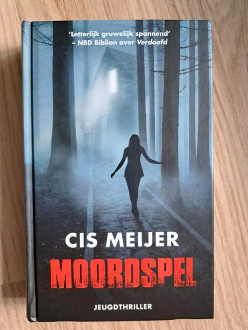 Cis Meijer - Moordspel, Boeken, Kinderboeken | Jeugd | 13 jaar en ouder, Zo goed als nieuw, Ophalen of Verzenden