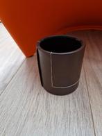 Vintage bureauorganizer pennenbakje met stiksel, Diversen, Bureau-accessoires, Ophalen of Verzenden, Zo goed als nieuw