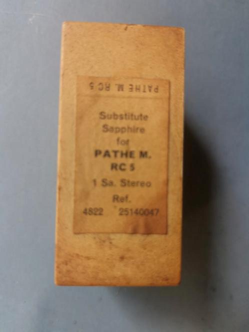 Pathe m rc 5 safier pick up naald. 5 stuks, Audio, Tv en Foto, Platenspelers, Nieuw, Platenspeler-onderdeel, Overige merken, Ophalen of Verzenden