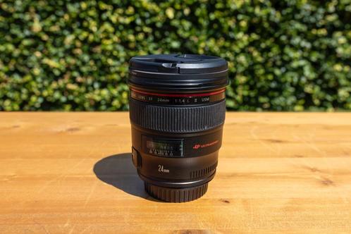 Canon EF 24mm F1.4 L USM II, Audio, Tv en Foto, Fotografie | Lenzen en Objectieven, Zo goed als nieuw, Groothoeklens, Ophalen of Verzenden