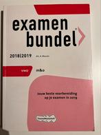 Examenbundel M&O VWO 2018-2019, Boeken, Schoolboeken, ThiemeMeulenhoff, Economie, Ophalen of Verzenden, VWO