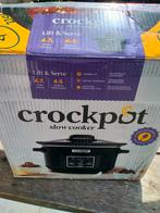 Nieuw Crockpot slowcooker zwart 4.7liter, Ophalen of Verzenden, Nieuw
