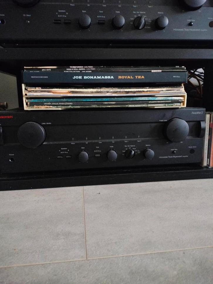 Nakamichi amplefier 2. (Dus 2x50 watt), Audio, Tv en Foto, Versterkers en Receivers, Gebruikt, Minder dan 60 watt, Overige merken