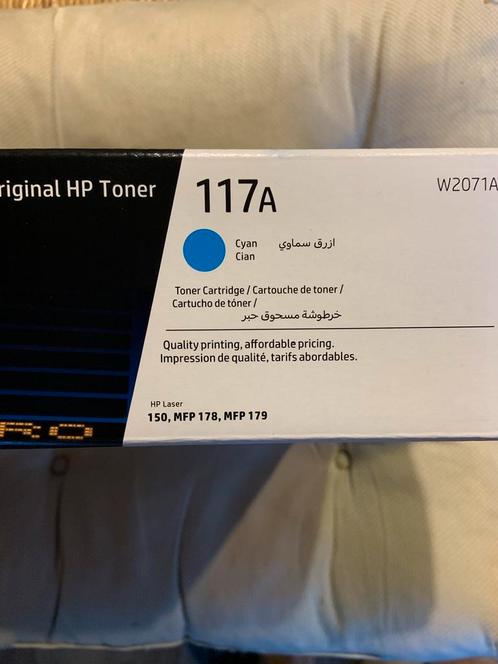 HP 117A originele cyaan tonercartidge, Computers en Software, Printerbenodigdheden, Nieuw, Toner, Ophalen of Verzenden