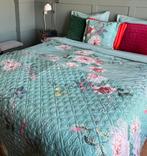 Z.G.A.N. PiP Studio Sprei Quilt Tokyo Bouquet Green, Huis en Inrichting, Overige typen, Tweepersoons, Ophalen of Verzenden, Zo goed als nieuw