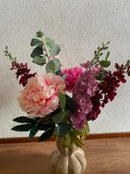 Mooie kunstbloemen in vaas, Ophalen, Zo goed als nieuw, Binnen