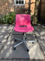 Roze kunststof Ikea bureaustoel, Bureaustoel, Roze, Zo goed als nieuw, Ophalen