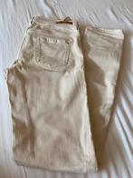 Massimo Dutti slimfit crèmekleur mt 36, Kleding | Dames, Ophalen of Verzenden, Zo goed als nieuw, Overige kleuren, W28 - W29 (confectie 36)