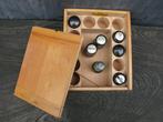 ANTIEKE APOTHEKERS KIST HOUT BERLIJN, Antiek en Kunst, Antiek | Gereedschap en Instrumenten, Ophalen of Verzenden