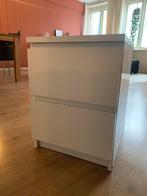 IKEA Ladekast - Wit - 2 Lades, Huis en Inrichting, Ophalen, Gebruikt, 1 of 2 laden, Minder dan 100 cm