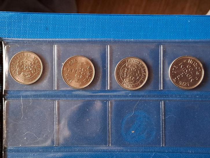 4 Mokum Munten - 700 Florijn, Postzegels en Munten, Munten | Nederland, Koningin Beatrix, Ophalen of Verzenden