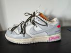 Nike x off white lot 22/50 dunk low 40.5 7.5, Ophalen of Verzenden, Zo goed als nieuw