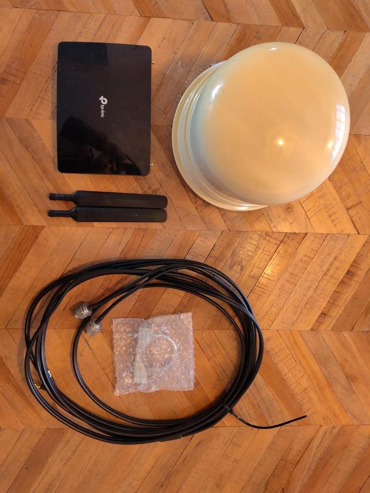 4G Antenne met TP-link Router, Caravans en Kamperen, Kampeeraccessoires, Gebruikt, Ophalen of Verzenden