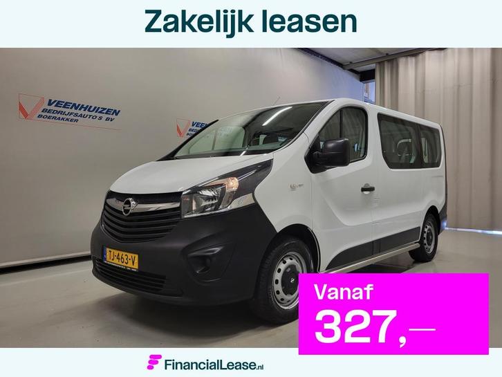 Opel Vivaro Combi 1.6CDTI 9-Personenbus - Excl. BTW / BPM vr, Auto's, Opel, Bedrijf, Lease, Financial lease, Vivaro, Airbags, Airconditioning