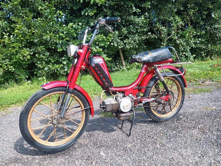 Puch X10, Fietsen en Brommers, Brommers | Puch, Gebruikt, Maxi, Ophalen