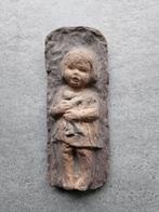 Wandplaquette Hanna Mobach - Meisje met Pop, 1960, Antiek en Kunst, Ophalen of Verzenden