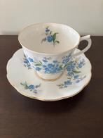 Royal Albert kop en schotel Forget-Me-Not, Ophalen of Verzenden, Zo goed als nieuw, Overige stijlen, Kop(pen) en/of Schotel(s)