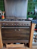 Smeg fornuis en afzuigkap., Gebruikt, 60 cm of meer, Ophalen of Verzenden, Gas
