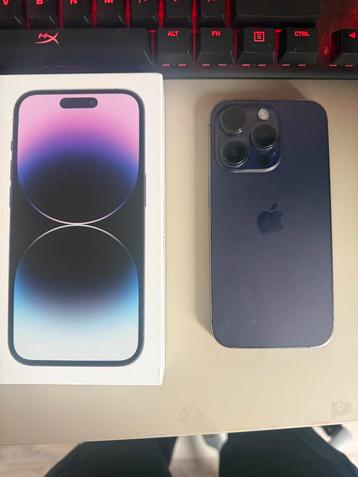 iPhone 14 Pro 128GB Deep Purple - Topstaat! beschikbaar voor biedingen