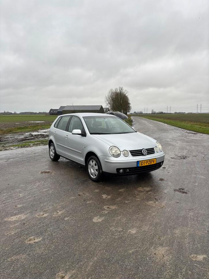 Volkswagen Polo 1.4 55KW 2005 Grijs, Auto's, Volkswagen, Particulier, Polo, ABS, Airbags, Airconditioning, Cruise Control, Elektrische buitenspiegels
