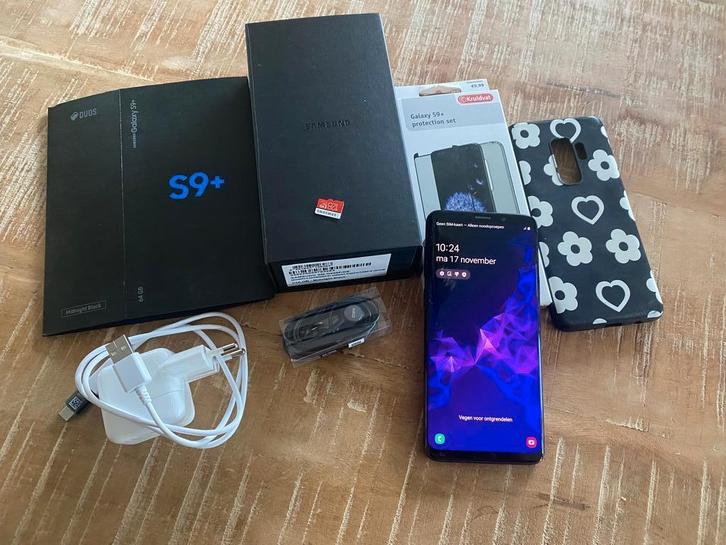 Samsung S9 Plus 64GB Incl doos Dual Sim, Telecommunicatie, Mobiele telefoons | Samsung, Zo goed als nieuw, Galaxy S2 t/m S9, 64 GB