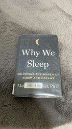 Why we sleep, Matthew Walker, Gelezen, Matthew Walker, Ophalen of Verzenden, Gezondheid en Conditie