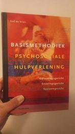 Sjef de Vries - Basismethodiek psychosociale hulpverlening, Sociale wetenschap, Ophalen of Verzenden, Zo goed als nieuw, Sjef de Vries