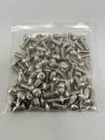 100 stuks M4 10mm inbus-bouten inbusbouten rvs schroeven, Nieuw, Ophalen of Verzenden, A, Minder dan 50 mm
