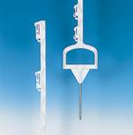 Instappaal 156cm wit 100 stuks