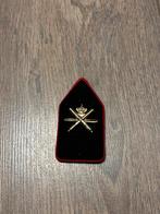 Kraagspiegel Luchtdoelartillerie, Verzamelen, Militaria | Algemeen, Ophalen of Verzenden, Landmacht, Nederland, Embleem of Badge