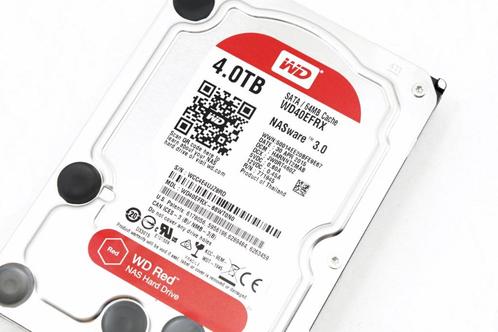 Western Digital harddisk, WD Red 4TB, WD40EFRX, 3.5" intern, Computers en Software, Harde schijven, Gebruikt, Server, Intern, HDD