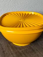 Vintage Tupperware Koektrommel - Geel, Ophalen of Verzenden, Gebruikt