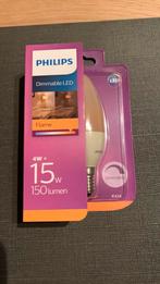 Ledkaars Philips, Led-lamp, Minder dan 30 watt, Soft of Flame, E14 (klein)