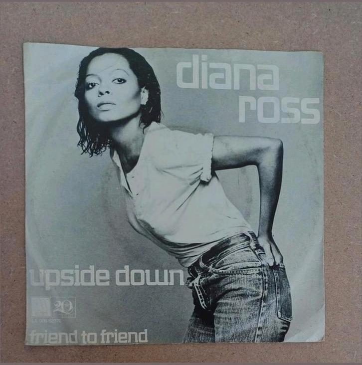 Diana Ross - Upside Down, Cd's en Dvd's, Vinyl Singles, Gebruikt, Single, Pop, 7 inch, Ophalen of Verzenden