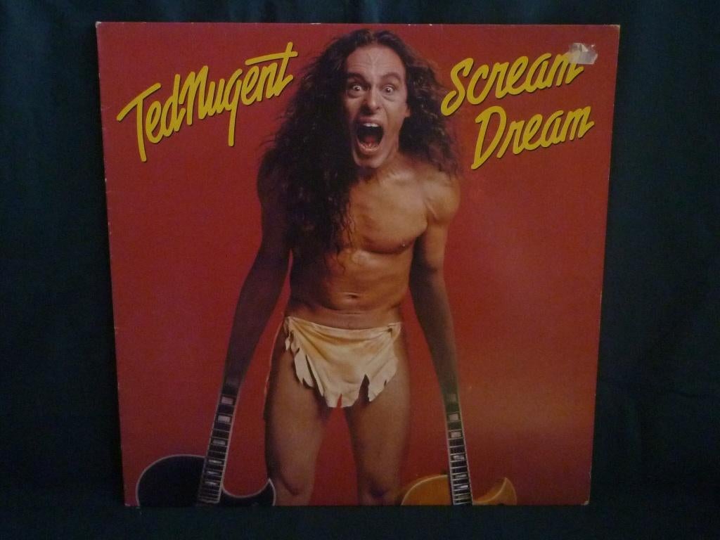 Ted Nugent - Scream dream   (LP), Cd's en Dvd's, Vinyl | Hardrock en Metal, Ophalen of Verzenden, Gebruikt